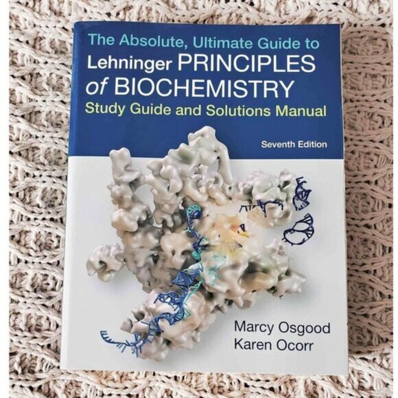 Lehninger Principles of Biochemistry Manual and Study Guide Text Book - Picture 1 of 10